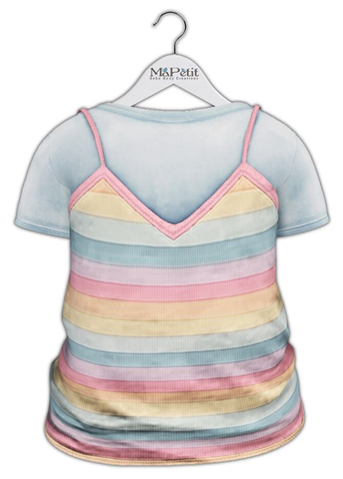 [M] Bebe Y & YC Nella Top - Tea Cake