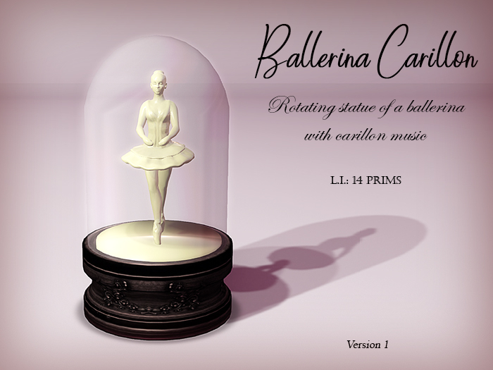 Rotating Ballerina carillon 1 Boxed