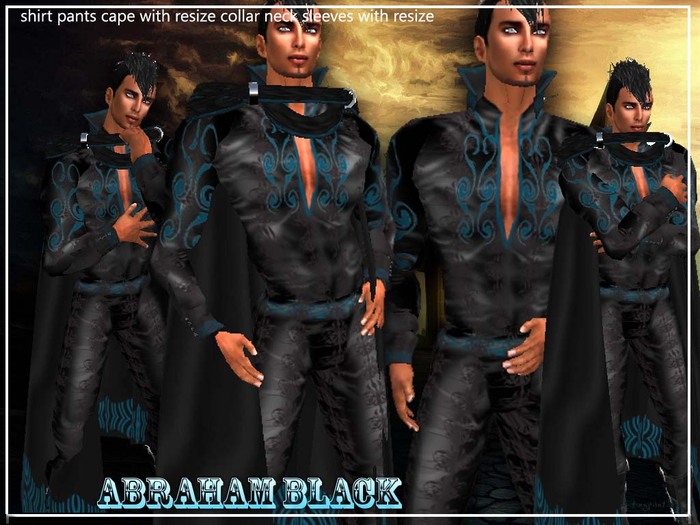 abraham cape  black man V