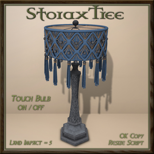 Antique Boho Lamp B8