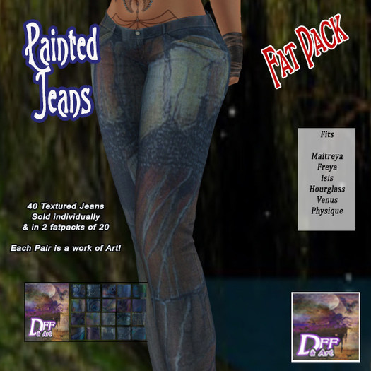 DFF Painted Jeans Fatpack #2