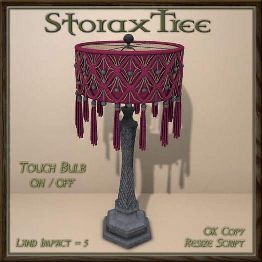 Antique Boho Lamp B13