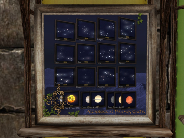 Gacha Extra - Dreaming Thicket Astrological Outer Planets RARE