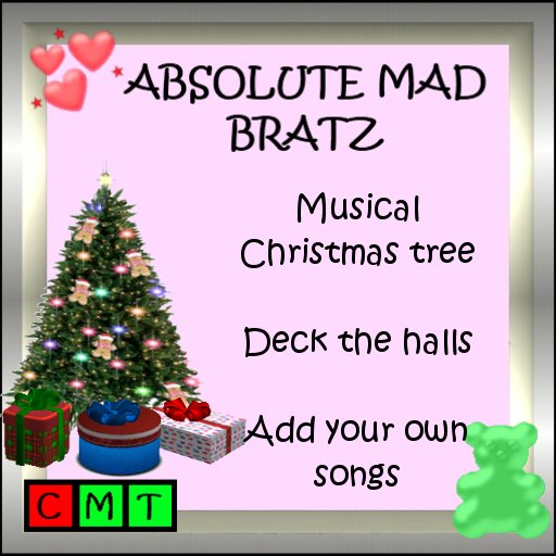Musical Christmas tree Deck the halls
