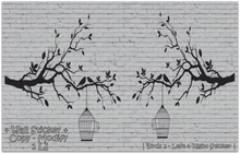 WIB - Wall Sticker - Birds 2 ( Right & Left )