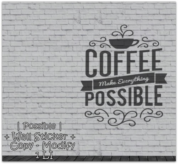WIB - Wall Sticker - Possible