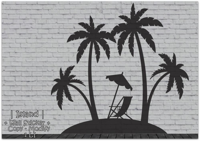 WIB - Wall Sticker - Island