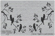 WIB - Wall Sticker - Birds ( Right & Left )