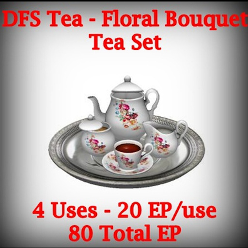 DFS Tea - Floral Bouquet Tea Set