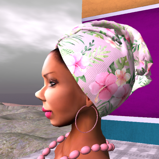 Innovia Designs - Headwrap - Summer Paradise - Dove