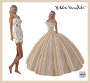 S & S Designs - Golden Snowflake (BOXED) 2020