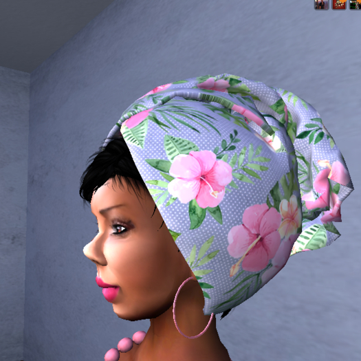 Innovia Designs - Headwrap - Summer Paradise - Sky