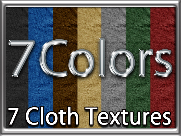 Zoy Texture [ Cloth 1 ] Seamless - 7 Colors