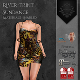 **Mistique** River Print Sundance (wear me and click to unpack)