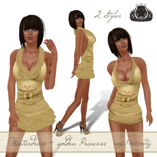 [SE*Designz] Winterdress - Golden Princess