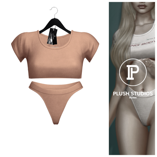 PlushStudios. A.W. Body Set - Nude