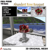 FC- FP Mesh Abundant Rose Bouquet B