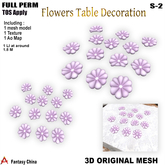 FC- FP Mesh Flowers Table Decoration s-2 B