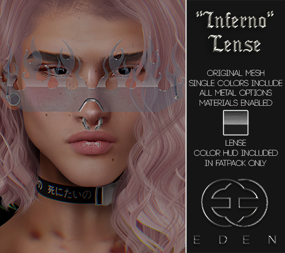 Eden - Inferno Lense - Black (add)