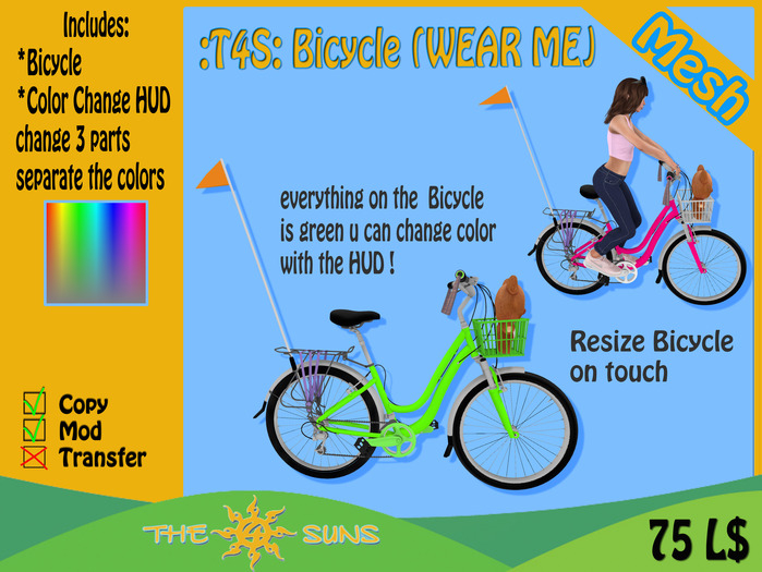 :T4S: Bicycle (WEAR ME)