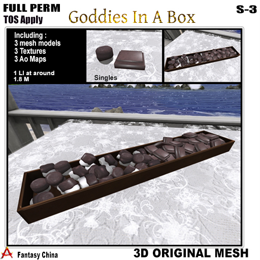 FC- FP Mesh Goddies In A Box s-3 B