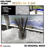 Full Perm Sticks In A Jar 