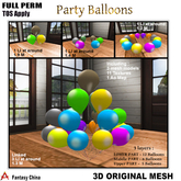 FC- FP Mesh Party Balloons B