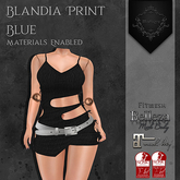 **Mistique** Blandia Print Black (wear me and click to unpack)