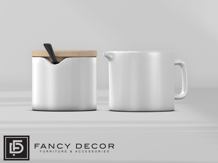 Fancy Decor: Satie Cream & Sugar
