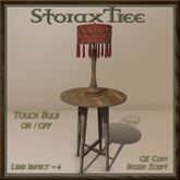 Antique Table Boho Lamp A1