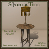 Antique Table Boho Lamp A3