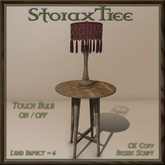 Antique Table Boho Lamp A10