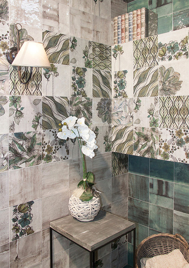 New York City ceramic tile texture seamless v. 2