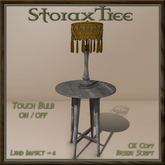 Antique Table Boho Lamp B3