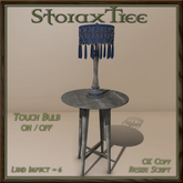 Antique Table Boho Lamp B6