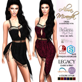 .: AlmaMiranda :. Goth Lace Dress