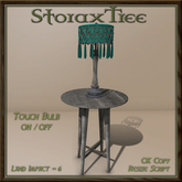 Antique Table Boho Lamp B9