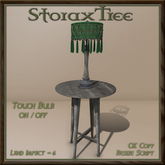 Antique Table Boho Lamp B14