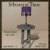 Antique Table Boho Lamp B16