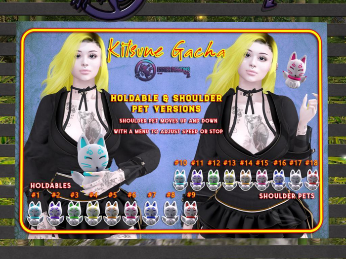 {ID} Kitsune Gacha #9