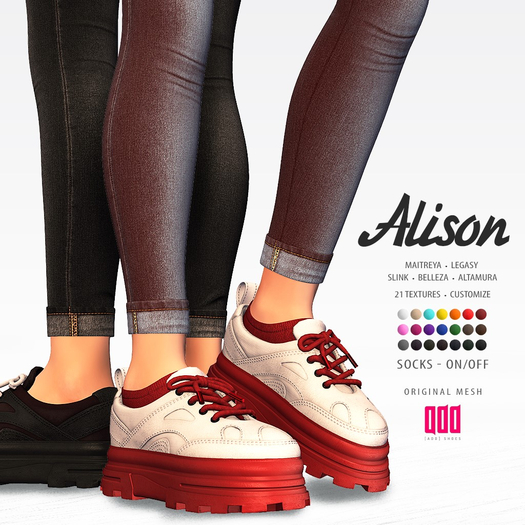 [ADD] Alison Sneakers - FATPACK