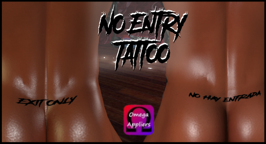 No Entry Omega Tattoo 