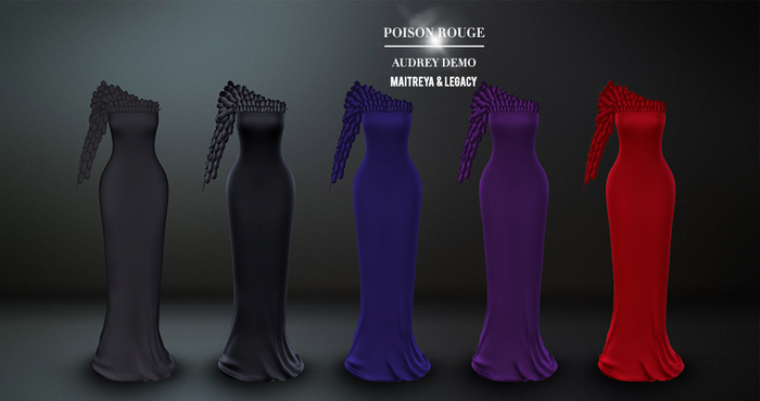 POISON ROUGE Audrey FATPACK