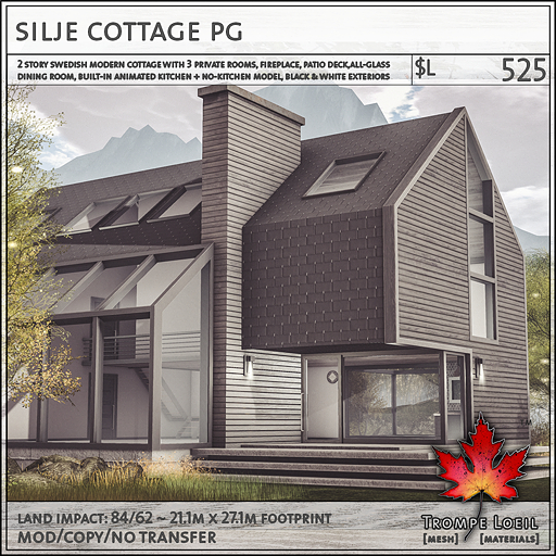 Trompe Loeil - Silje Cottage PG V1.2 [mesh]