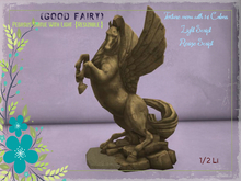 [Good Fairy] - Pegasus Statue With Light {Resizable}