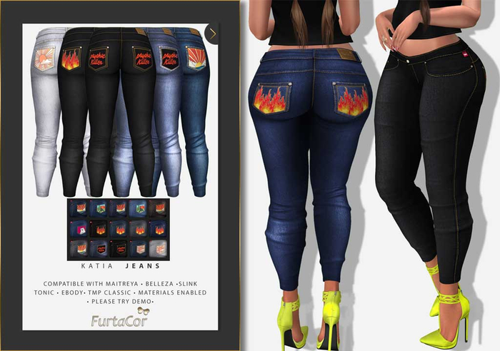 :::FurtaCor Female:::Katia Jeans