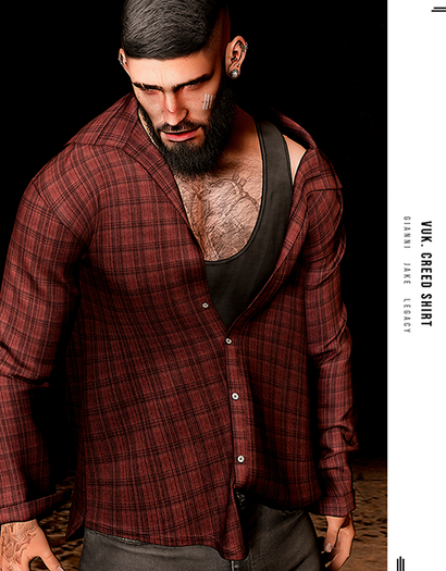 VUK. Creed Shirt FATPACK  UNPACKED