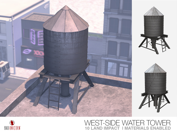 [Bad Unicorn] West-Side Water Tower (WEAR TO UNBOX!!)