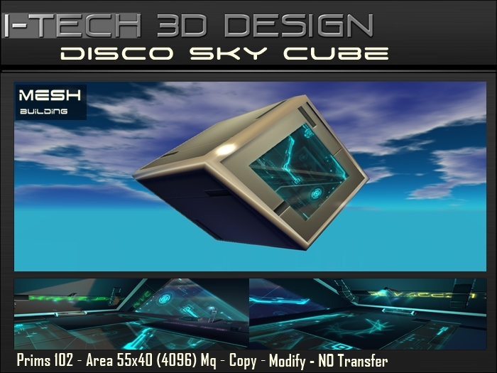 i-Tech3D Disco-Sky Cube
