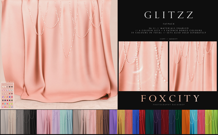 FOXCITY. Photo Booth - Glitzz (Fatpack) (HUD. Wear me)